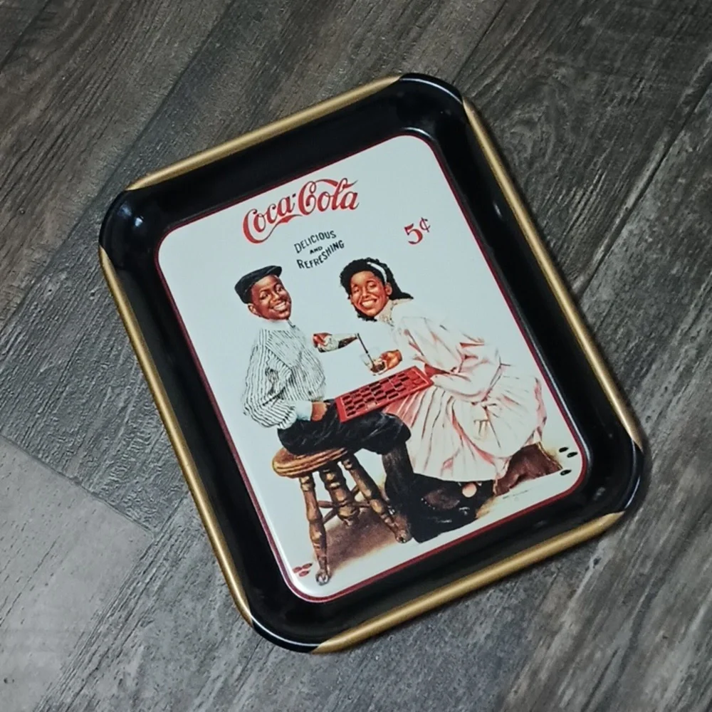 Vintage Coca-Cola Serving Tray titled 